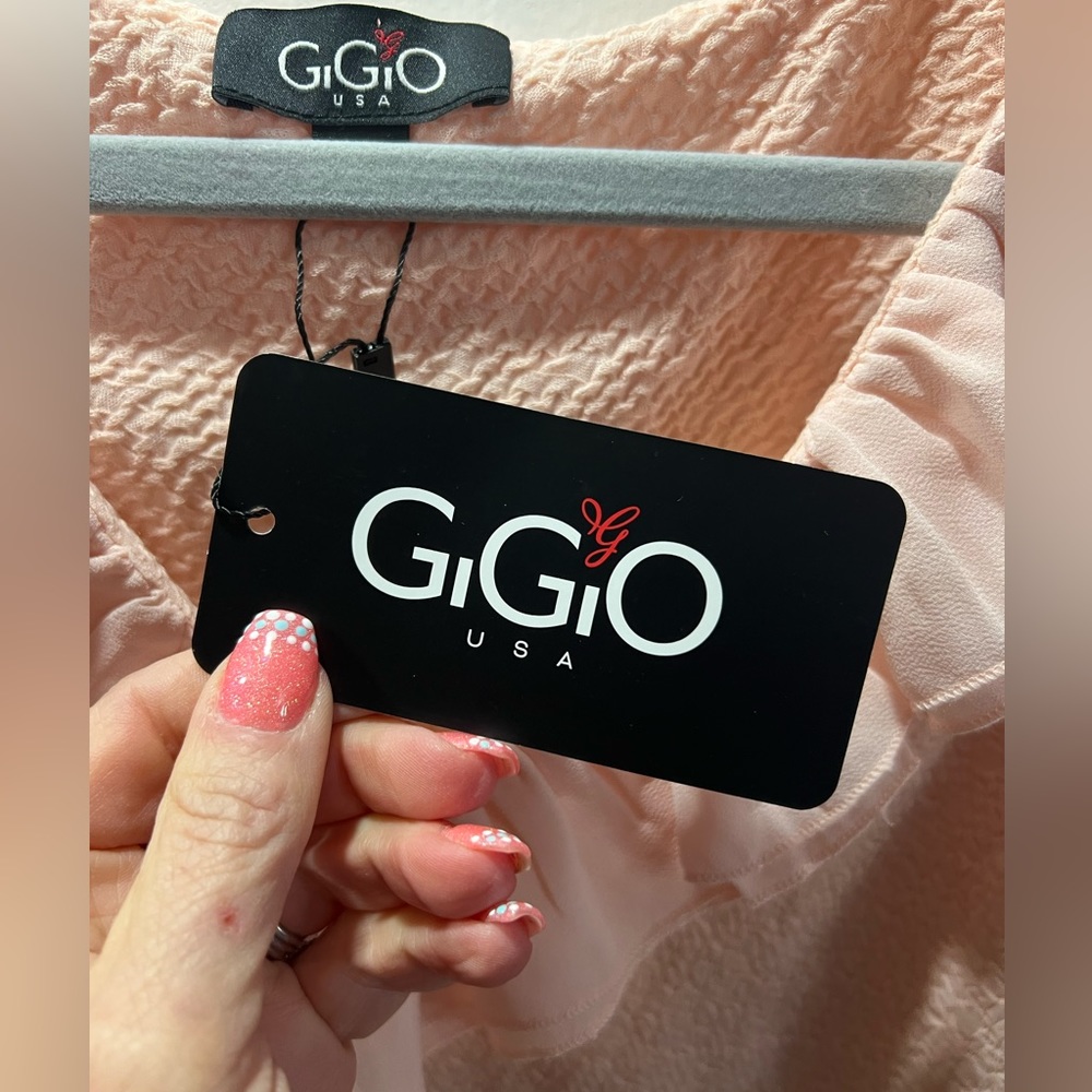 NWT GiGiO|Sleeveless Shirt|Size Large - Picture 3 of 7